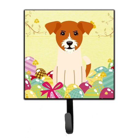 Carolines Treasures Easter Eggs Jack Russell Terrier Leash or Key Holder BB6108SH4